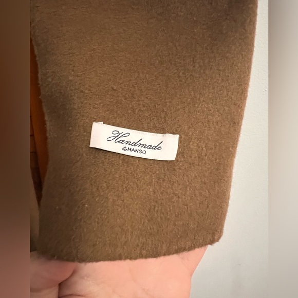 VERY EXPENSIVE HANDMADE wool COAT! NWOT - Picture 6 of 6